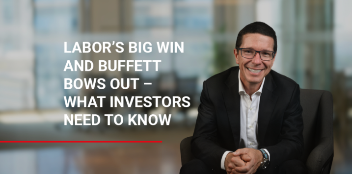 Labors big win and buffett bows out - video insight